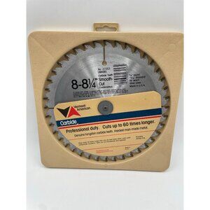 8-8 1/4” 40 TOOTH CARBIDE CIRCULAR SAW BLADE VERMONT AMERICAN 27253 USA New